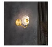 Wmmner Lámpara de Pared Dere Rede Vidrio Minimalista Moderna Decoración de Sala de Estar Dormitorio Estudio Led Iluminación Interior para el Hogar