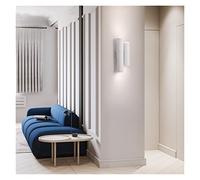Wmmner Lámpara de Pared, Lámpara de Pared, Lámparas de Pared Minimalistas para Interiores Modernos, Compatibles con Pasillos, Dormitorios Y Mesitas de Noche. Lámpara Led de Pared en Negro, Blanco Y Do