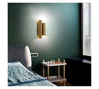 Wmmner Lámpara de Pared, Lámpara de Pared, Lámparas de Pared Minimalistas para Interiores Modernos, Compatibles con Pasillos, Dormitorios Y Mesitas de Noche. Lámpara Led de Pared en Negro, Blanco Y Do