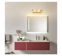 Wmmner Lámpara de Pared Led Dorada Moderna Compatible con Dormitorio, Pasillo de Dormitorio, Espejo de Baño, Luces de Pared, Aplique de Interior, Decoración Del Hogar, Accesorio de Iluminación, para S