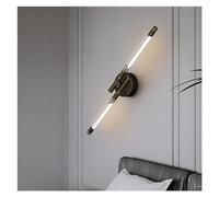 Wmmner Lámpara de Pared Moderna Dere, Lámpara de Pared Led de Cabeza Simple/Doble, Dormitorio, Cabecera, Sala de Estar, Fondo, Pasillo Minimalista, Candelabros de Pasillo, un Color-A1/un Color/B1