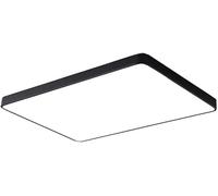 Wmmner Lámpara de Techo Led Ultrafina, Cabeza Rectangular de Sala de Estar, Focos de Troncos de Aspecto de Madera Natural, Luz de Techo Mi-Ni Interior Empotrada de Oficina, Lámpara de Techo Ulz 000937
