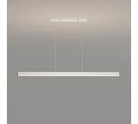 Wmmner Lámparas de Araña Modernas Y Sencillas Lámpara Colgante Led Regulable con Mando a Distancia, Lámpara Minimalista Lineal para Techo, Lámparas Colgantes para Mesa de Billar, Comedor, Isla de Coci