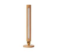 Wmmner Lámparas de Pared Lámpara de Pared de Interior de Madera Carga Usb 360° Giratoria Brillo Ajustable Interruptor Táctil Aplique Corredor Luces de Pared Lámpara Nocturna