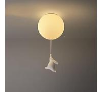 Wmmner Lámparas de Techo/Lámparas de Techo Preciosa Lámpara de Techo con Dibujos Animados de Osos Lámpara de Techo Cálida Compatible con Lámparas Decorativas para Salón, Dormitorio Y Comedor Lámpara C