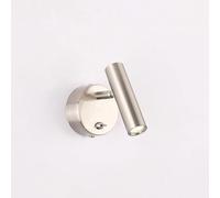 Wmmner Led Montaje en Pared Luz de Lectura de Cabecera Lámpara de Lectura de Cama Enfocada 3W Cabecero Wall Aplique de Luz de Pared Ajustable con Interruptor de Encendido Y Apagado Punto de Acento Mod