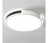 Wmmner Led Three-Color Dimming Ceiling Lamp Embedded Lighting Ceiling Light Modern Minimalist Stairwells Ceiling Light Fixture For Living Room Bedroom Dining Room Kitchen Study Room Corridor(C,48Cm)/B