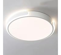 Wmmner Led Three-Color Dimming Ceiling Lamp Embedded Lighting Ceiling Light Modern Minimalist Stairwells Ceiling Light Fixture For Living Room Bedroom Dining Room Kitchen Study Room Corridor(C,48Cm)/C
