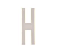 Wmmner Led Wall Sconces White Modern Wall Lamps Dimmable Letters Wall Light Nordic Bedroom Bedside Wall Light Fixture 26W Indoor Wall Lantern For Porch Corridor Hallway Living Room Art Light