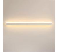 Wmmner Luces de Pared Led Modernas Y Simples Lámpara de para Interiores Aplique Largo Lineal Light para Dormitorio, Sala de Estar, Luz de Atmósfera de Fondo Del Pasillo Ulz 001115 Led Sobre Espejo Lám