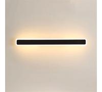 Wmmner Luces de Pared Led Modernas Y Simples Lámpara de para Interiores Aplique Largo Lineal Light para Dormitorio, Sala de Estar, Luz de Atmósfera de Fondo Del Pasillo Ulz 001115 Led Sobre Espejo Lám