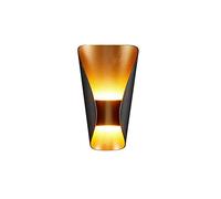 Wmmner Luz de Pared Led Iluminación de Montaje Pequeño Al Aire Libre Simple para Paredes Exteriores Aplique Luces de Porche para Lámpara de Cubierta de Camino de Jardín/a/L