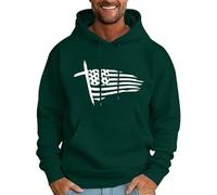 Wmmner Men Hoodies Fall And Winter Personalised Graphic Bagstyle Printed Pocket Draw Stlong Sleeve Pullover Workout Running Active Hoodie Sweatshirt/Verde/4Xl