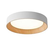 Wmmner Modern Flush Mount Ceiling Lamp Led Dimmable Ceiling Light Acrylic Interior Lighting Ceiling Light Fixture For Living Room Bedroom Dining Room Kitchen Study Room Corridor(Brown,55Cm)/Blancas/45