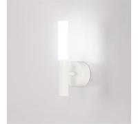 Wmmner Modern Led Wall Sconce Indoor Black Long Strip Wall Light Aluminum Linear Wall Sconce 3W Nordic White Bathroom Vanity Light Fixture Hallway Wall Lamp For Bedroom Living Room Dining Room/Blancas