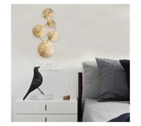 Wmmner Modern Wall Lamp Lotus Leaf Sconce For Bathroom Led Lights Decor With Industrial Bedroom Bedside Indoor Lighting Fixture/Luz Blanca Ulz 000024 Tres Colores/50Cm