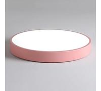 Wmmner Modernoaron Redondo Led Luz de Techo Personalidad Lámpara de Techo Regulable con Pantalla de Decoración Del Hogar Lámparas de Panel para Sala de Estar Comedor Villa Dormitorio Pasillo Habitació