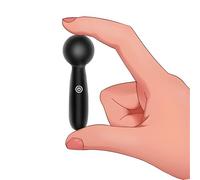 Wmmner Mujer Juguetes Eróticos para Pareja Sexuales Clítoris Pequeño con 10 Modos Vibradores Consoladores.. para Mujer con Vibración Vibrador Juguetes Sexuales (Púrpura)/Negro