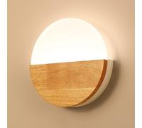 Wmmner Northern Europe Creativity Wall Mounted Lamp, Minimalist Led Round Disc Wall Sconce For Bedroom Living Room Dining Room(11Cm/4.3In B)/un Color/20Cm/7.8In