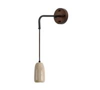 Wmmner Northern Europe Creativity Wall Mounted Lamp, Natural Stone Wall Lights Fixtures For Bedroom Kitchen Island Living Room
