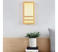 Wmmner Pared de Maderaizalámparas Led Accesorios de Iluminación Interior Lámpara Rectangular Acrílica Luz de la Mesita para la Sala de Estar Del Dormitorio Ulz 001266 Mushroom Umbrella Hotel Bedhead W