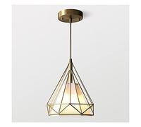 Wmmner Pendantlight, Chandeliers Led Nordic Creative Personality Diamond Art Chandelier All Copper Modern Restaurant Bar Counter Dining Room Corridor Aisle Coffee Shop Household Lamp Lights(Three-Co/