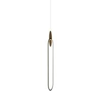 Wmmner Pendantlight, Modern Ceiling Lamp - Iron Metal Chandelier With Led Three-Color Adjustable - Island Light Compatible With Living Room Bedroom Bedside Modern(15 * 20Cm)/un Color/10 * 40Cm
