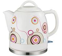 Wmmner Portable Electric Kettle 1200W Eleactric Ceramic Kettle Teapot, 1.2L, Removable Base, Boil Dryion