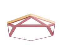 Wmmner Rhombus Flush Mount Acrylic Ceiling Light Minimalistaron Ceiling Lamp Dimmable Led Ceiling Light Fixture For Living Room Bedroom Dining Room Kitchen Study Room Corridor Chandelier(40Cm)