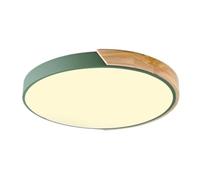 Wmmner Round Led Ceiling Lamp Flush Mount Colorful Flat Ceiling Light Ultra Slim Lighting Ceiling Light Fixture For Living Room Bedroom Dining Room Kitchen Study Room Corridor Chandelier(White,30Cm)/V