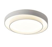 Wmmner Scandinavia Creative Led Ceiling Flush Lights Three-Tone Light Circular Panel Lamp Eyeshadow Light Ceiling Lamp Integrated Installation Ceiling Lighting Fixtures for Dining Room Study/19.7In
