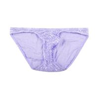 Wmmner See Through Lingerie Briefs Lingerie Underpants Gay Thongs Low Rise Stretchy G-Stboxer Shorts Mens Underwear Naughty Jumpsuits Bodysuit Underwear/Púrpura-7/Xxl