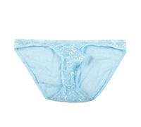Wmmner See Through Lingerie Briefs Lingerie Underpants Gay Thongs Low Rise Stretchy G-Stboxer Shorts Mens Underwear Naughty Jumpsuits Bodysuit Underwear/Azul-7/Talla Xl Número
