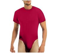 Wmmner See Through Lingerie Briefs Lingerie Underpants Gay Thongs Low Rise Stretchy G-Stboxer Shorts Mens Underwear Naughty Jumpsuits Bodysuit Underwear/Rd2-3/M