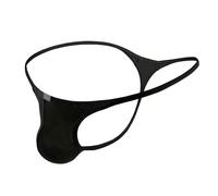 Wmmner See Through Lingerie Briefs Lingerie Underpants Gay Thongs Low Rise Stretchy G-Stboxer Shorts Mens Underwear Naughty Jumpsuits Bodysuit Underwear/Negro-8/Xxl