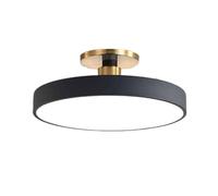 Wmmner Semi Flush Mount Ceiling Lamp Blue Led Round Ceiling Light Ultra Slim Nordic Lighting Ceiling Light Fixture For Living Room Bedroom Dining Room Kitchen Study Room Corridor Chandelier(Yellow,60C