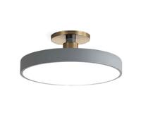 Wmmner Semi Flush Mount Ceiling Lamp Blue Led Round Ceiling Light Ultra Slim Nordic Lighting Ceiling Light Fixture For Living Room Bedroom Dining Room Kitchen Study Room Corridor Chandelier(Yellow,60C