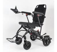 Wmmner Silla de Ruedas Eléctrica Plegable Ligera para Adultos, Sillas de Ruedas Eléctricas Aprobadas por Aerolíneas,Plegable en un Segundo, Silla Eléctrica Ligera con Control de Joystick, Fácil de Tra