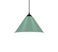 Wmmner Simple Creative Cone Single Head Chandelieraron Metal Lamp Shade Light,Indoor Adjustable Height Ceiling Light Fixture For Kitchen Island Dining Room Bedroom Hallway Bar Living Roo/Verde/40Cm