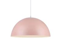 Wmmner Simple Creativearon Color Chandelier,Modern Nordic Metal Light,Indoor Adjustable Height Ceiling Light Fixture For Kitchen Island Dining Room Bedroom Hallway Bar Living Room(A Pink/un Rosa/15.7I