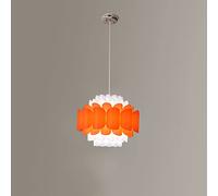 Wmmner Single Head Ceiling Lights With Art Acrylic Shade Lamps Nordic Chandelier American Farmhouse Modern Suspension Lights E27 Adjustable Hanging Lamp For Bedroom Kitchen Table Island Dec/a/38Cm