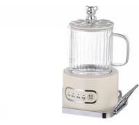 Wmmner Smart Kettle, H600Ml Multifunctional Glass Potfor Office Appointment Dry Boil 360W Heat Preservation Function