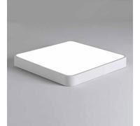 Wmmner Square Iron Children's Bedroom Ceiling Lightaron Ultra-Thin Led Ceiling Lamp Three Color Dimmable Ceiling Light Fixture Thin Flat Modern Flush Mount Light For Living Room Dining Room Bedro/Blan
