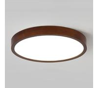 Wmmner Stylish Ultra-Thin 50Cm Round Led Ceiling Lamp - Chinese Style Recessed Lighting Fixture With Tri-Color Dimming For Bedroom, Kitchen & Living Room/Luz de Tres Colores/40Cm