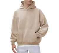 Wmmner Sudadera con Capucha para Hombre, Ajuste Ajustado, Bolsillo Frontal, Liso, Color Sólido, Clásico, Básico, Básico, Moderno, Sudadera, Jersey Casual, Fasropa Deportiva para Exteriores Hion Comfor