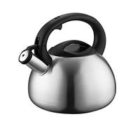 Wmmner Tetera, Estufa de Acero Inoxidable, Silbato de Gas Kettle con Mango de Silicona, Olla de Inducción, Gas, Silbato Automático General, Té, Café, Agua, Olla (2,5 L) (Un Color, 3,5 L)/un Color/3.5L