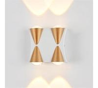 Wmmner Up Down Wall Lights Led Hardwired Modern Sconce Spotlight Lighting Indoor And Outdoor Mini Decoration Wall Lamp For Theater, Movie Room, Ktv, Bedroom, Hallway, Stairs/un Color/4Luces