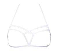 Wmmner Vestidos para Mujeres Reino Unido Conjunto de Lencería Sexy Sexy Lencería de Encaje Transparente Conjunto Blanco Travieso Body de Mujer Teddy 'Of The Day Ulz 000460 Vestido de Lencería Conjunto