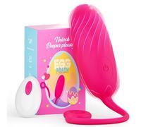 Wmmner Vibradorador Mujer Juguetes Sexuales Vibrador Mando Distancia con App 9 Modos Vibradores Consoladores.. para Mujer con Huevo Vibración con Mando Bolas Chinas Vibradorador Clítoris