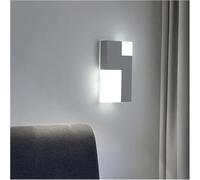 Wmmner Wall Lamp, Led Wall Lamp Modern Minimalist Personality Art Bedside Living Room Bedroom Lighting Installation Of Luminaires,Indoor Wall Light/Blanco 24 * 14 * 4Cm/3 Colores